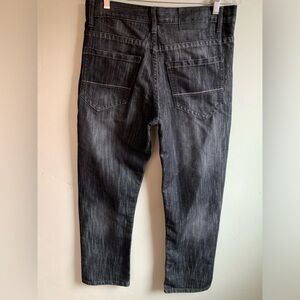 SOUTHPOLE Men’s Black Relaxed Jeans 32x29 Denim mid rise Y2K Style Skater